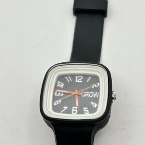 Crow Silver & Black Watch
